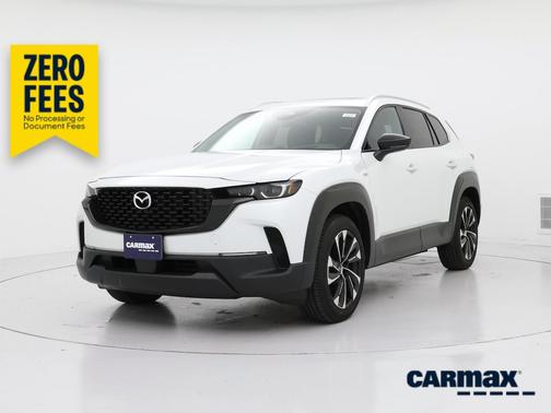 White 2025 Mazda CX-50 Hybrid Premium Plus