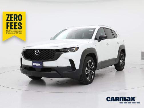 White 2025 Mazda CX-50 Hybrid Premium Plus