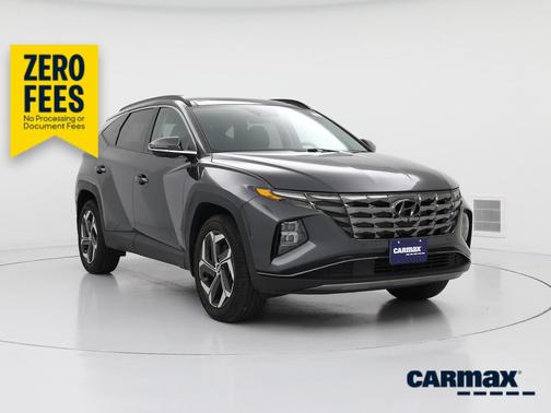 Gray 2022 Hyundai TUCSON Limited
