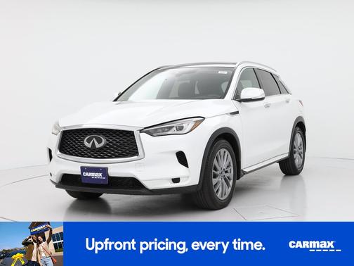 White 2023 INFINITI QX50 Luxe