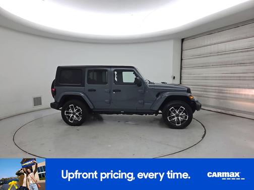 Gray 2024 Jeep Wrangler 4xe Sport S
