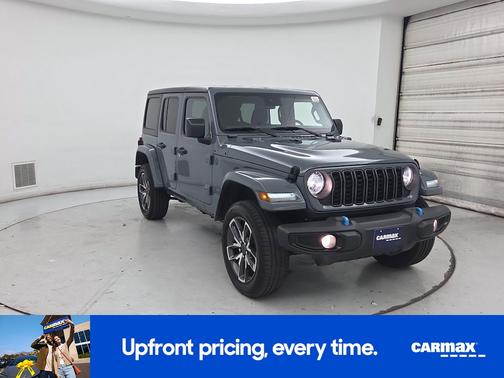 Gray 2024 Jeep Wrangler 4xe Sport S