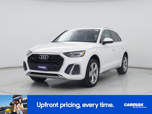 White 2023 Audi Q5 S-Line Premium Plus