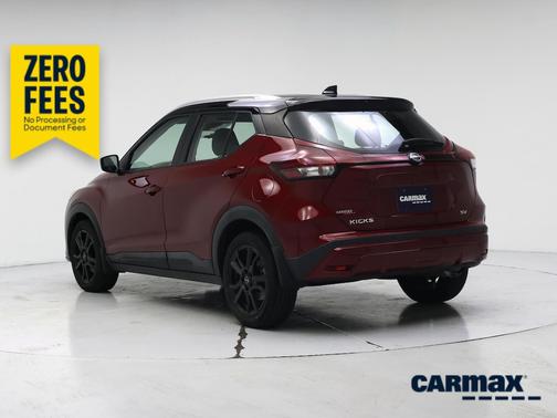 Red 2023 Nissan Kicks SV