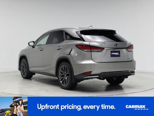 Gray 2021 Lexus RX 450h F-SPORT Handling
