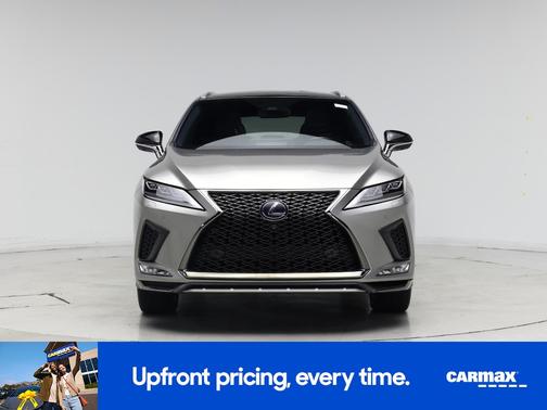Gray 2021 Lexus RX 450h F-SPORT Handling