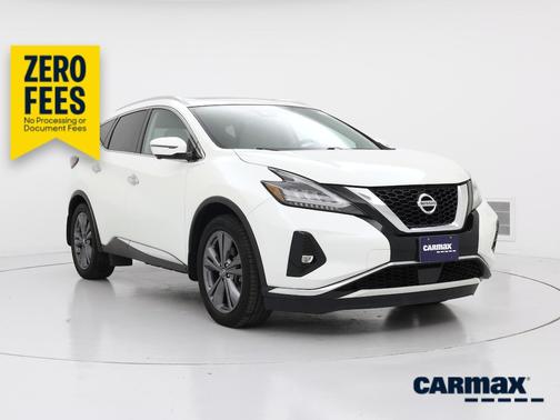 White 2020 Nissan Murano Platinum