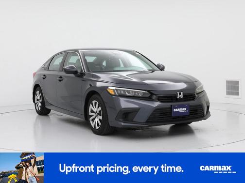 Gray 2023 Honda Civic LX