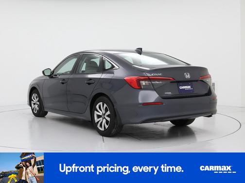 Gray 2023 Honda Civic LX