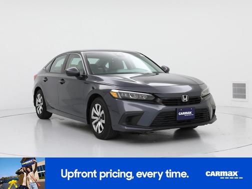 Gray 2023 Honda Civic LX
