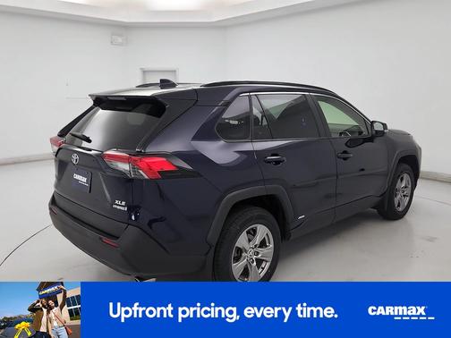 Blue 2023 Toyota RAV4 Hybrid XLE