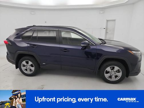 Blue 2023 Toyota RAV4 Hybrid XLE