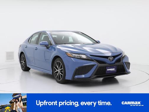 Blue 2023 Toyota Camry SE