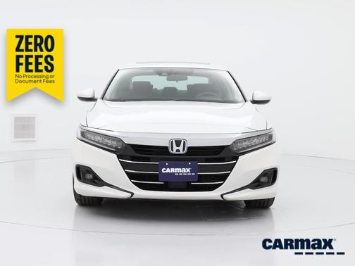 White 2021 Honda Accord Hybrid EX