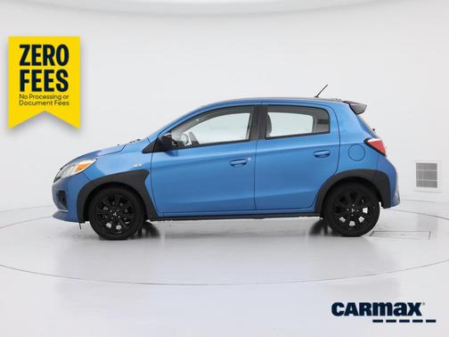 Blue 2024 Mitsubishi Mirage Black Edition
