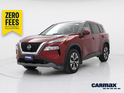 Red 2023 Nissan Rogue SV