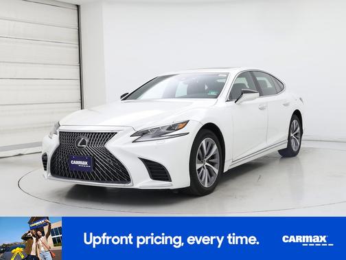 White 2019 Lexus LS 500
