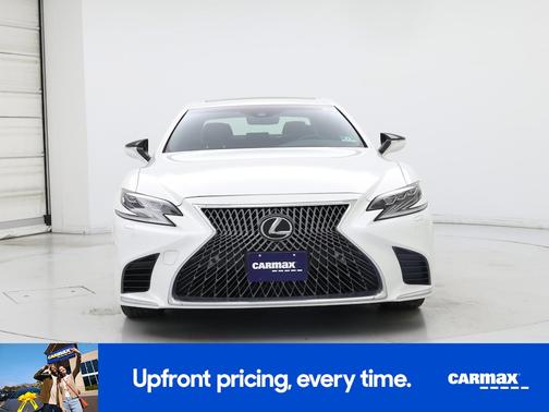 White 2019 Lexus LS 500