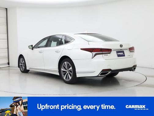 White 2019 Lexus LS 500