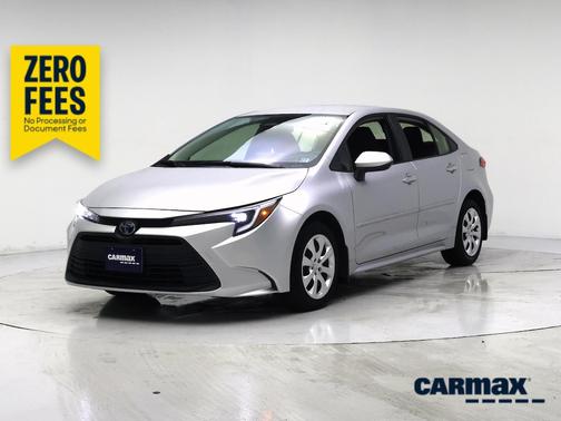 Silver 2024 Toyota Corolla Hybrid LE