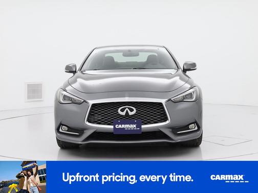 Silver 2018 INFINITI Q60 Luxe