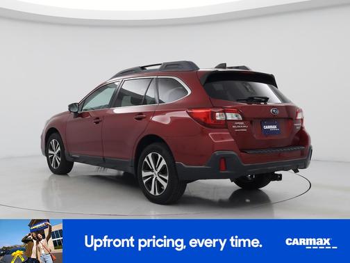 Red 2018 Subaru Outback 3.6R Limited