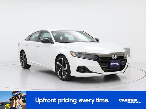 White 2022 Honda Accord Sport SE