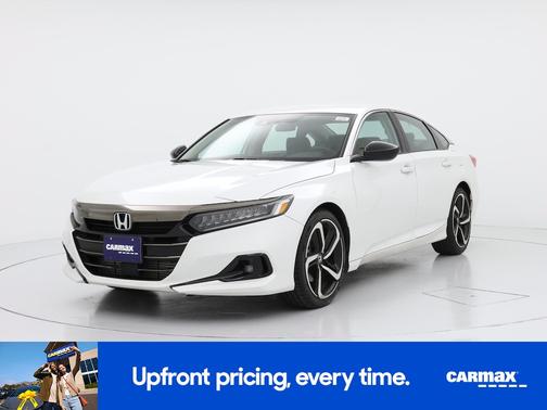 White 2022 Honda Accord Sport SE