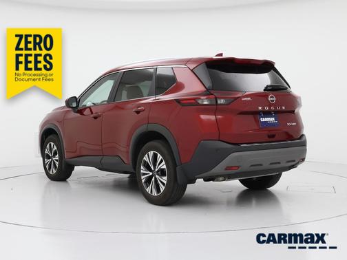 Red 2023 Nissan Rogue SV