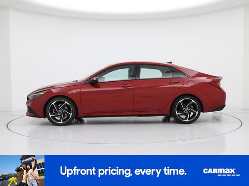 Red 2023 Hyundai ELANTRA N Line