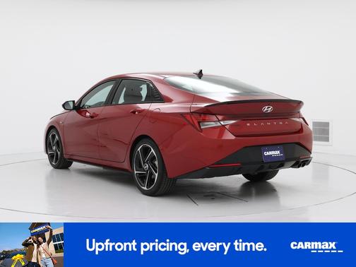 Red 2023 Hyundai ELANTRA N Line