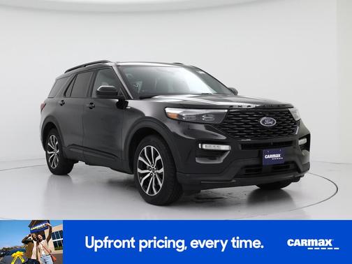 Black 2022 Ford Explorer ST-Line