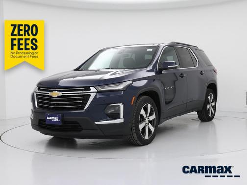 Blue 2023 Chevrolet Traverse LT Leather