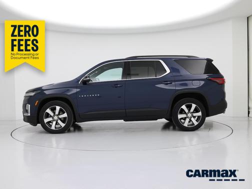 Blue 2023 Chevrolet Traverse LT Leather