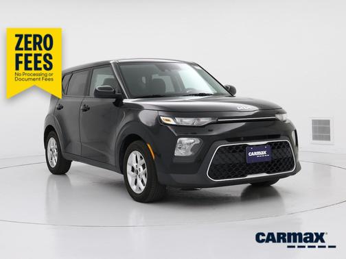 Black 2022 Kia Soul LX