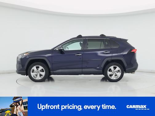 Blue 2020 Toyota RAV4 Hybrid Limited