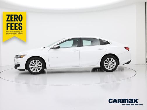 White 2020 Chevrolet Malibu LT