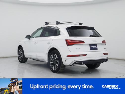 White 2022 Audi Q5 S-Line Premium Plus