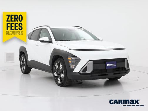 White 2025 Hyundai KONA SEL