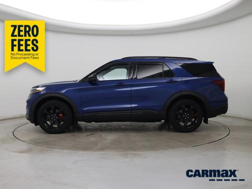 Blue 2020 Ford Explorer ST
