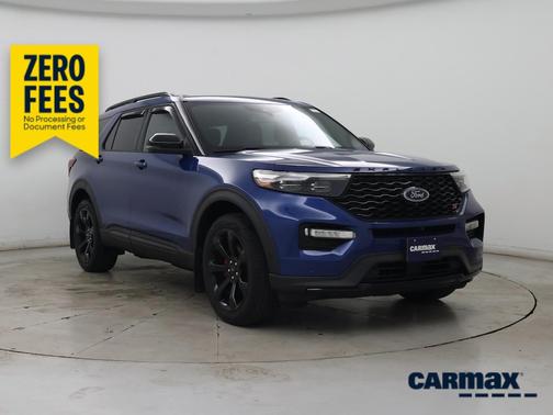 Blue 2020 Ford Explorer ST
