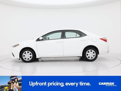 White 2015 Toyota Corolla L