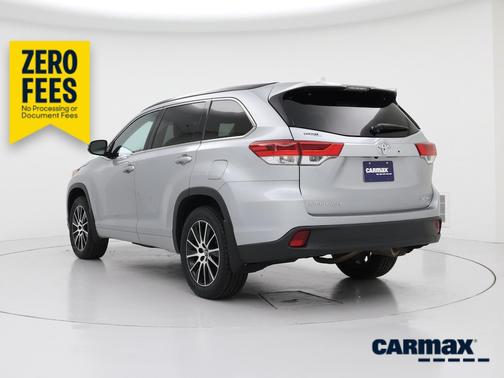 Silver 2018 Toyota Highlander SE