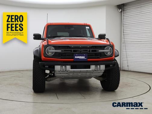 Orange 2023 Ford Bronco Raptor