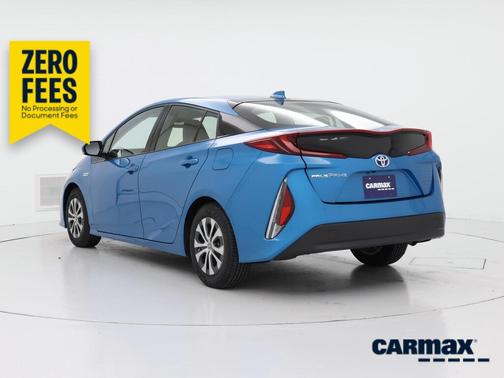 Blue 2020 Toyota Prius Prime LE
