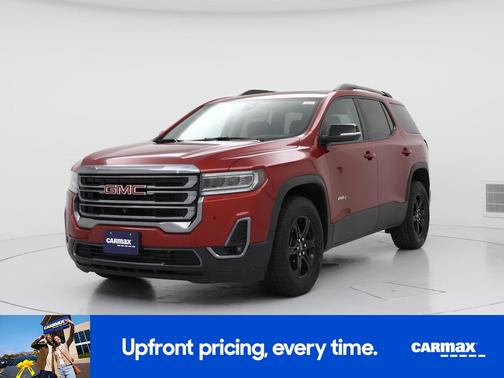 Red 2023 GMC Acadia AT4