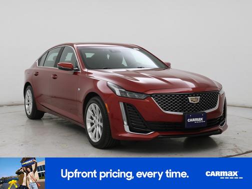 Red 2020 Cadillac CT5 Luxury