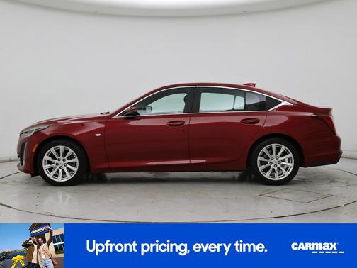 Red 2020 Cadillac CT5 Luxury