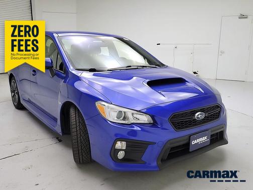Blue 2021 Subaru WRX
