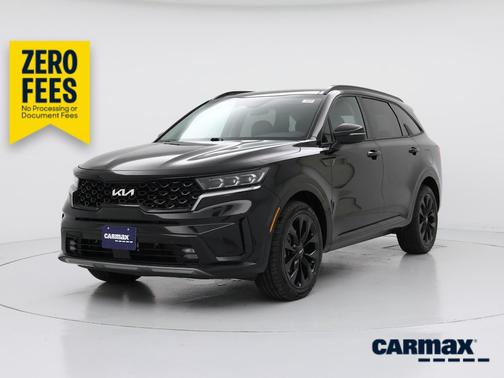 Black 2022 Kia Sorento SX